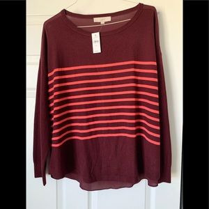 Loft spring sweater, Smoke and pet free home! NWT!